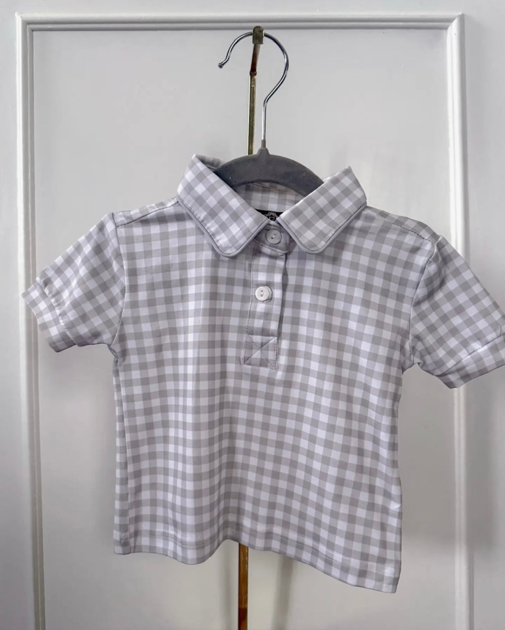 Collared Gingham Shirt - Back To School