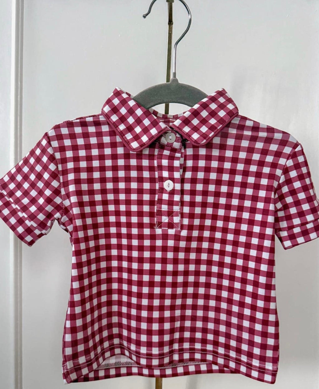 Collared Gingham Shirt - Back To School