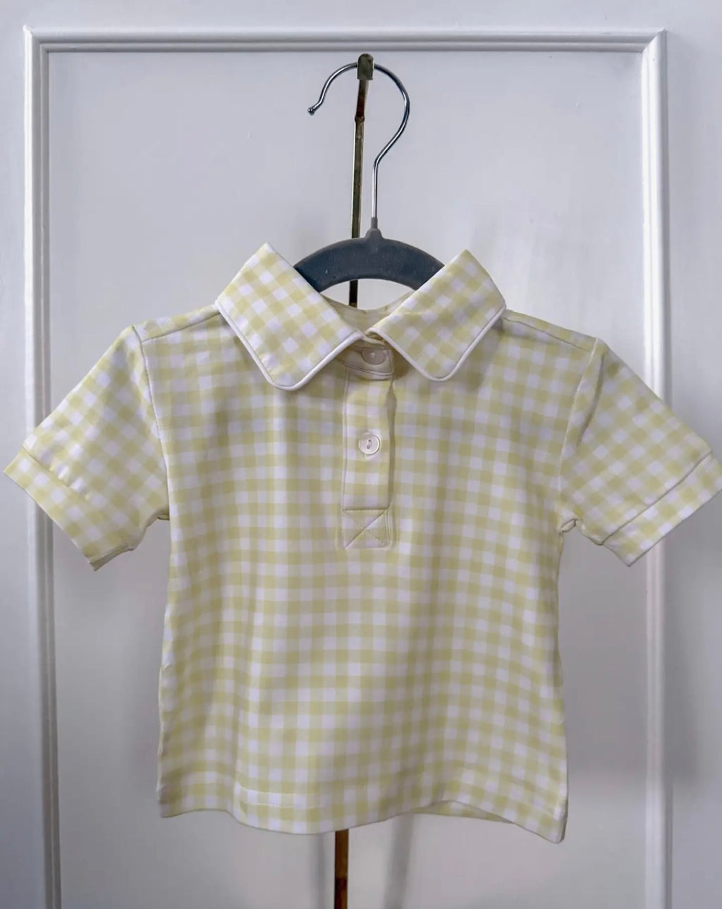 Collared Gingham Shirt - Back To School