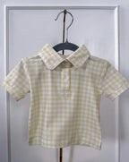 Collared Gingham Shirt - Back To School