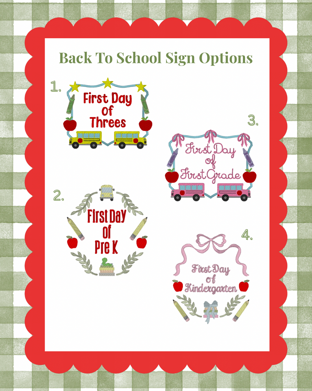 First Day of School Wand