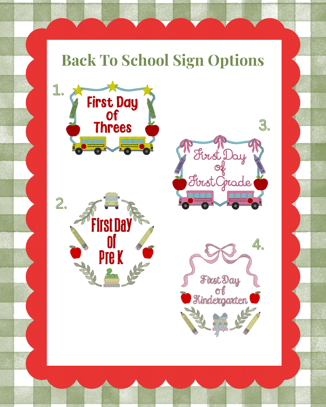 First Day of School Wand