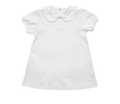 Short Sleeve Scalloped Dress - Back To School