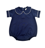 Piping Collared SS Bubble - Back To School