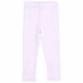 Lavender Stripe Cotton Leggings