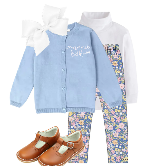 Blue Campure Cardigan