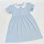 Knit Stripe Peter Pan Collar Dress