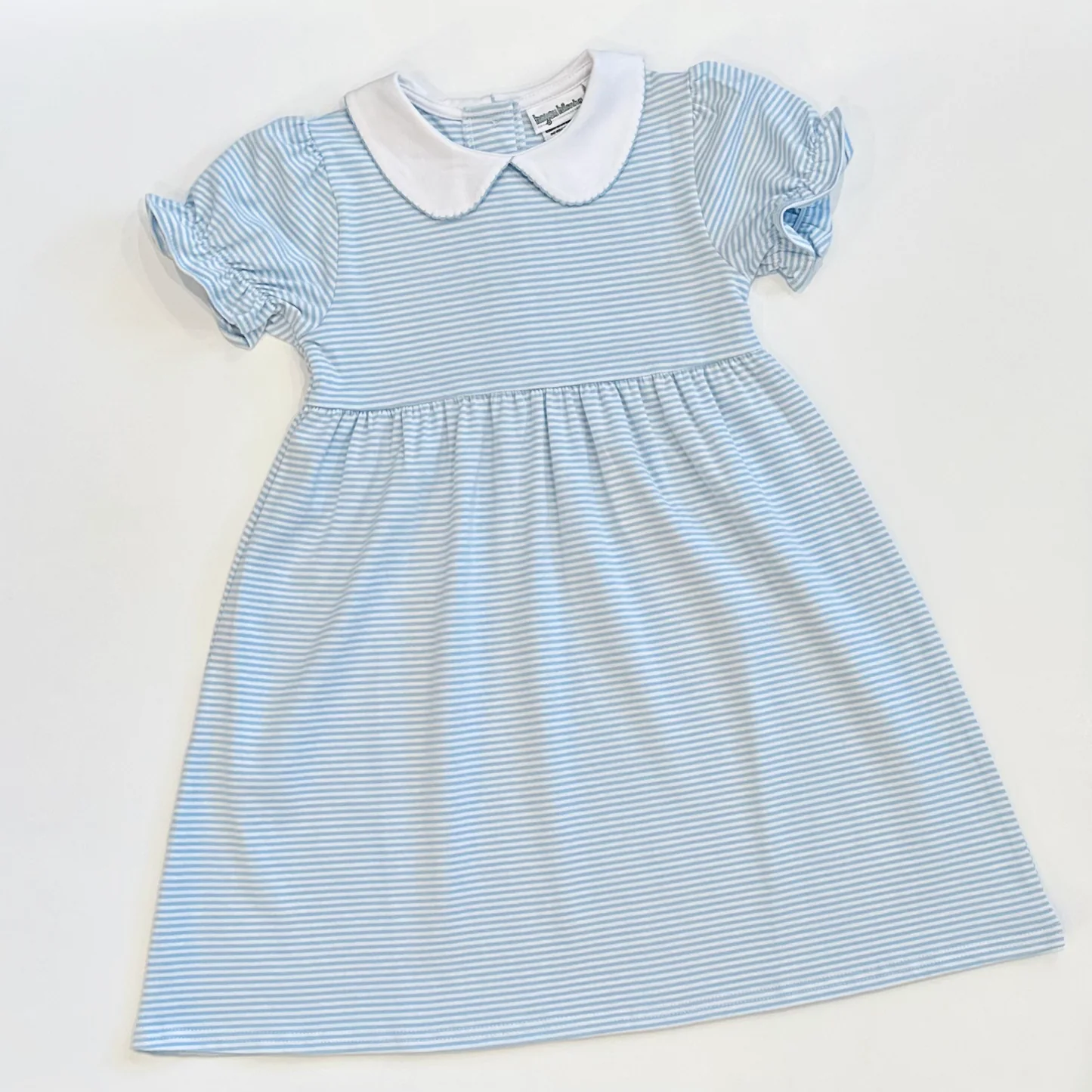 Knit Stripe Peter Pan Collar Dress