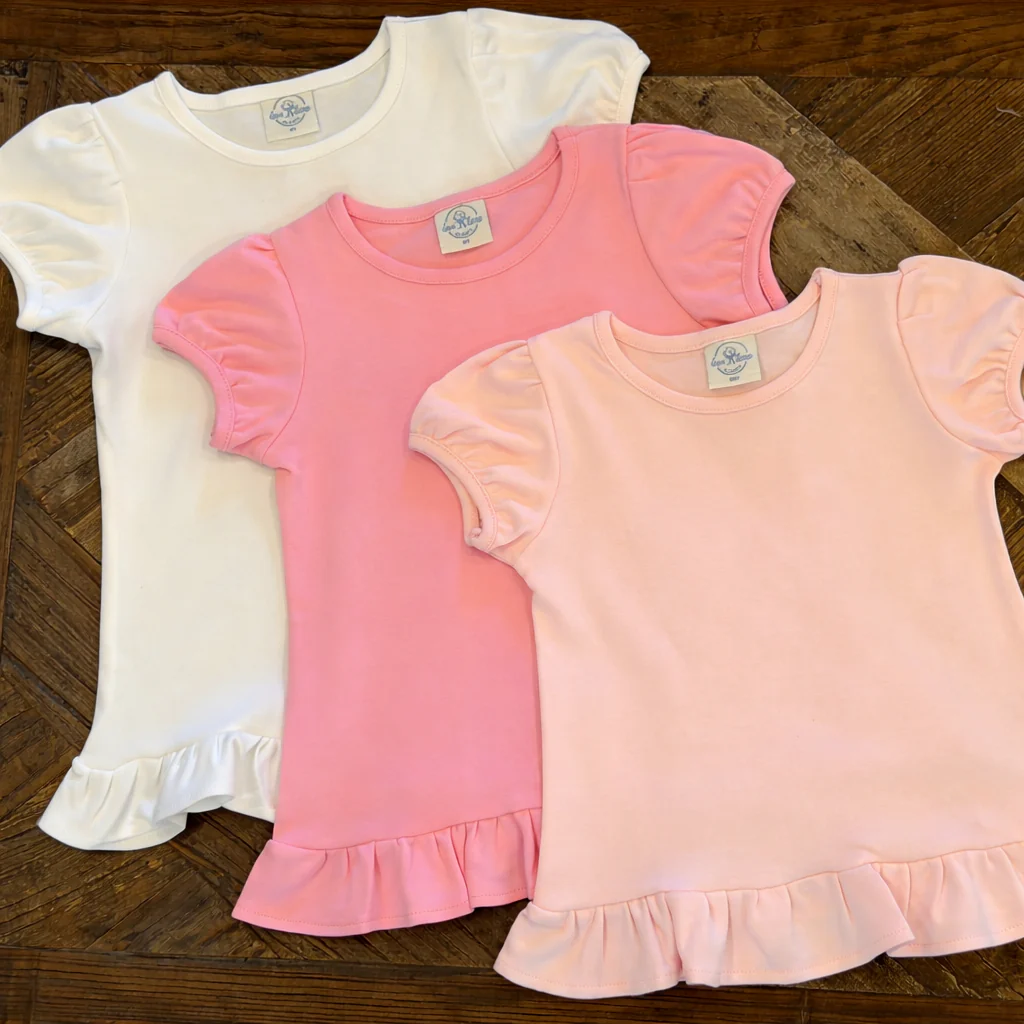 Classic Ruffle T Shirt