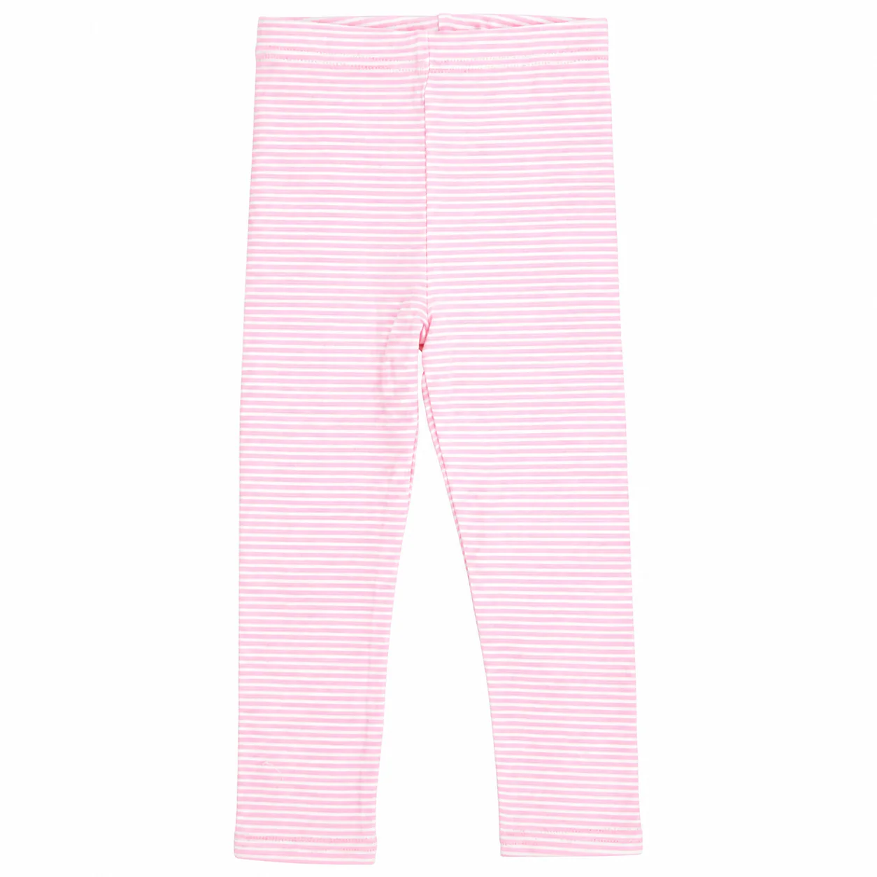 Pink Stripe Cotton Leggings