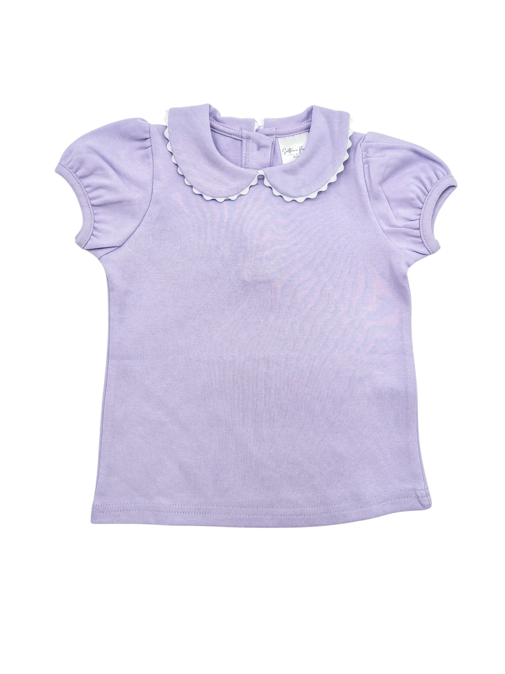 Short Sleeve Scalloped Shirt - Back To School