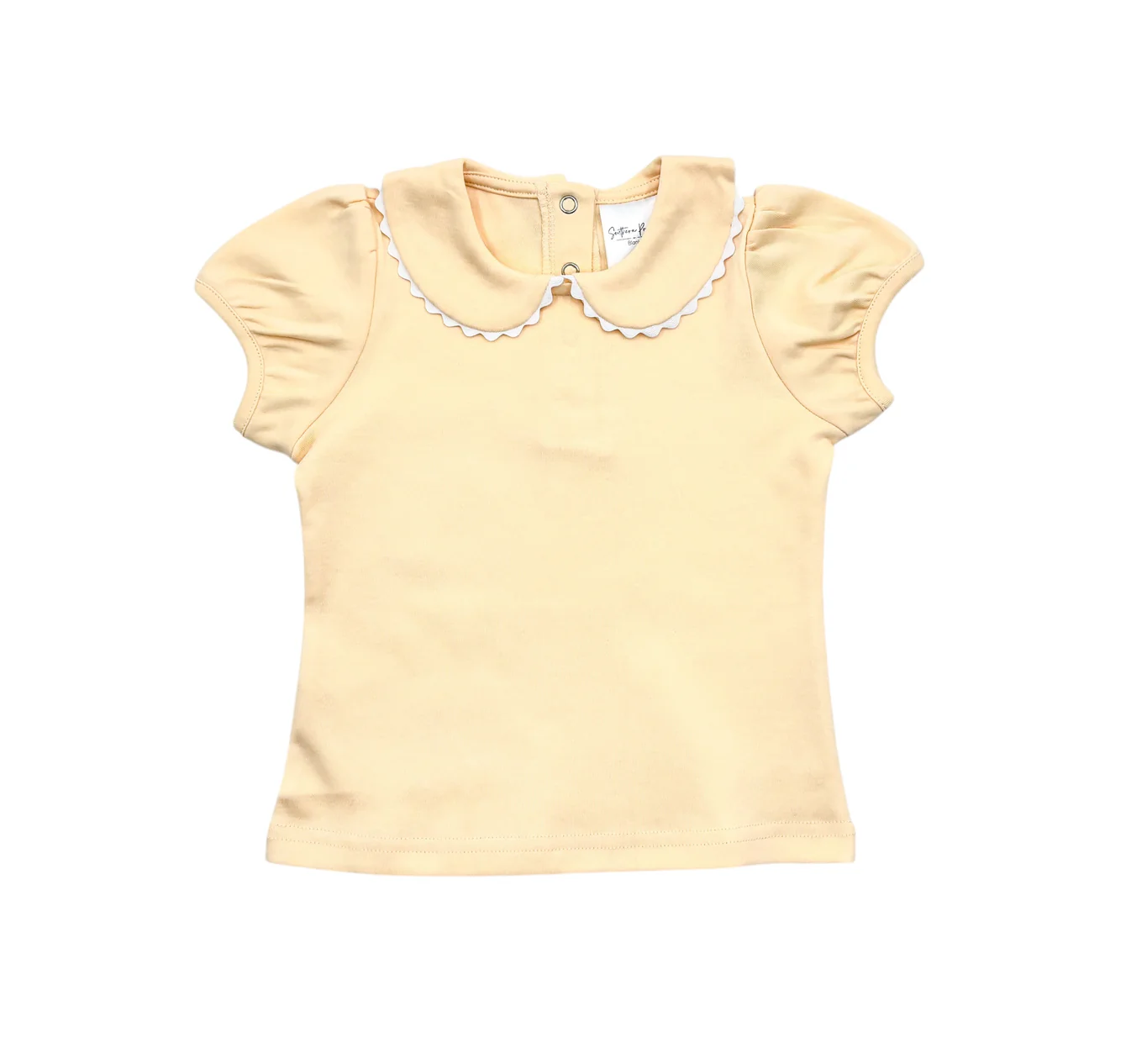 Short Sleeve Scalloped Shirt - Back To School