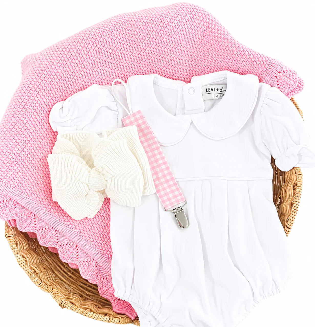 Girls Short Sleeve Cotton Bubble