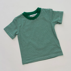 Knit Stripe Short Sleeve Shirt