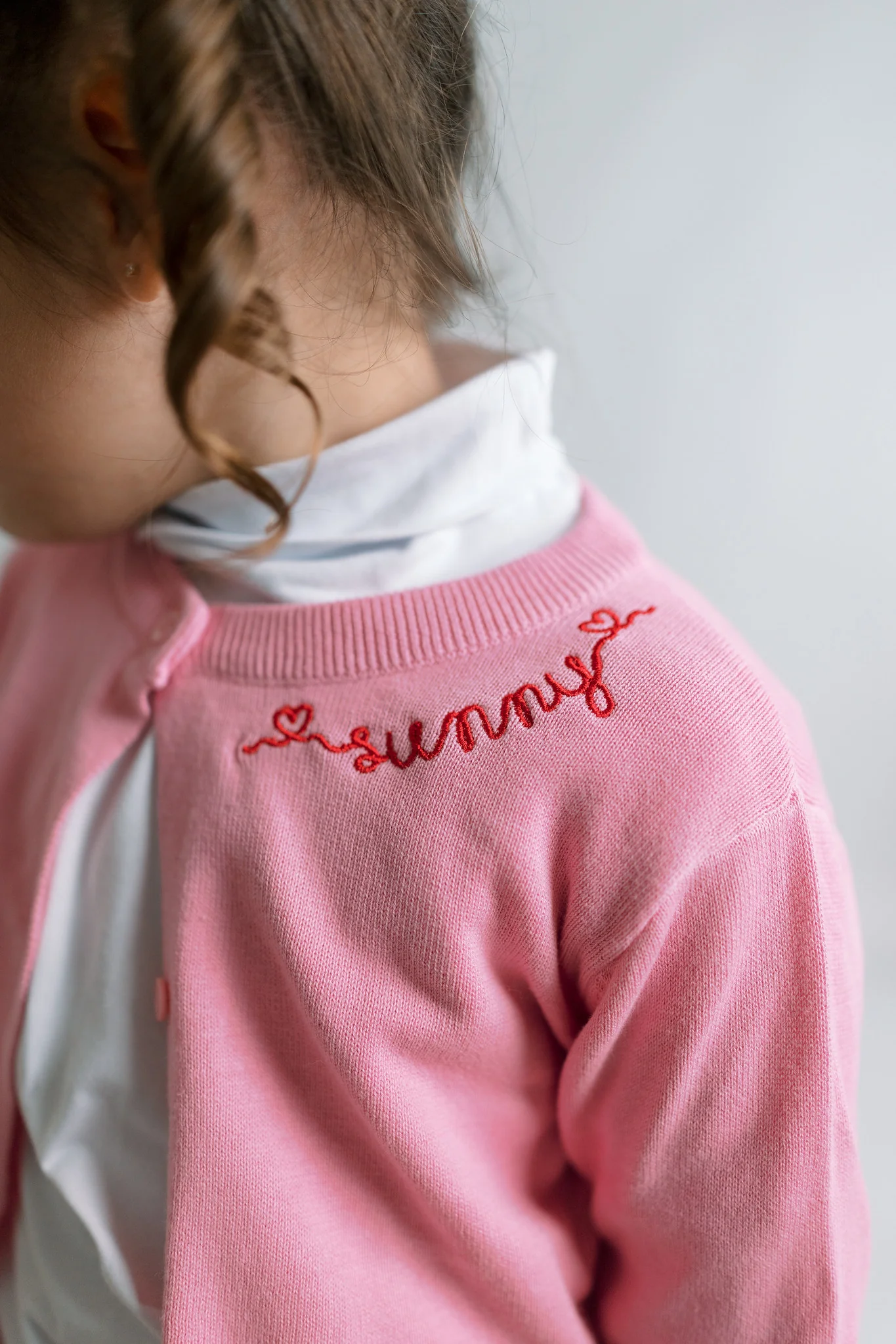 Pink Campure Cardigan