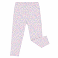 Light Pink Floral Leggings