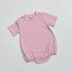 Knit Stripe Short Sleeve T-Shirt Bubble