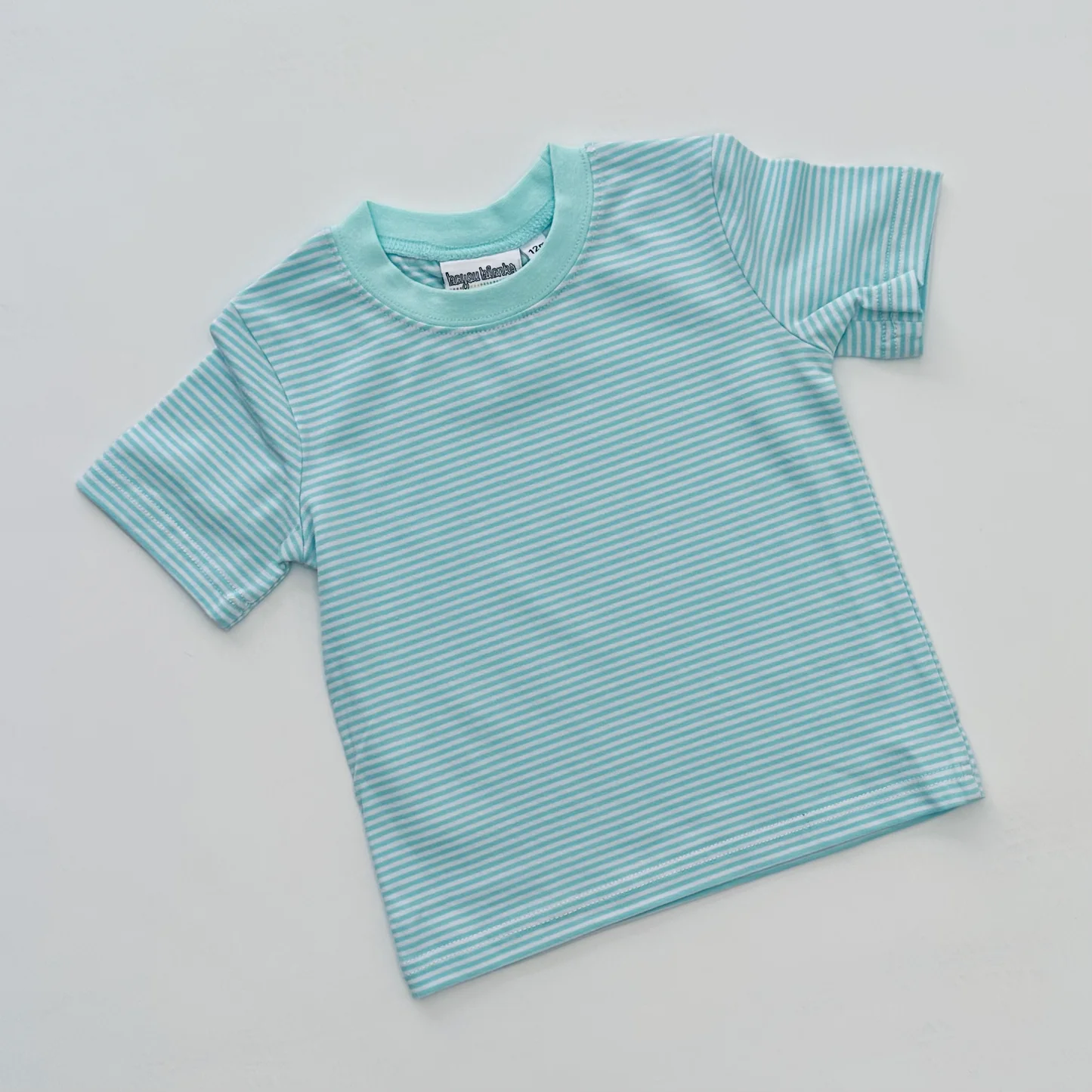 Knit Stripe Short Sleeve Shirt